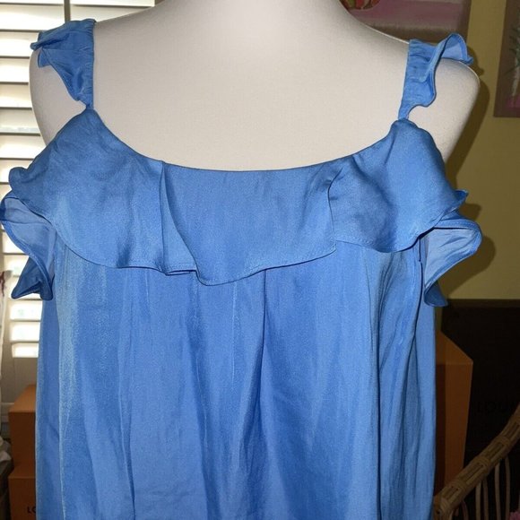 Lilly Pulitzer NWT Cailee Easy Fit Cami Top Blue Thistle $78 Size S - Picture 10 of 12
